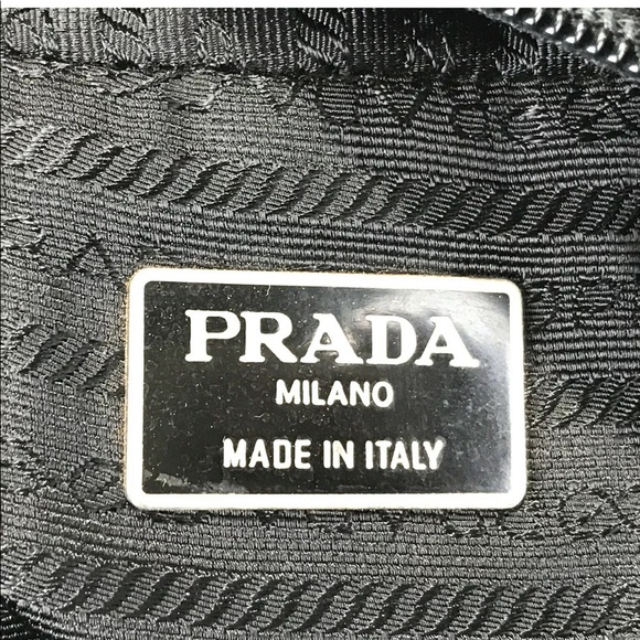 Prada backpack nylon black used 272-10-o - Picture 5 of 16